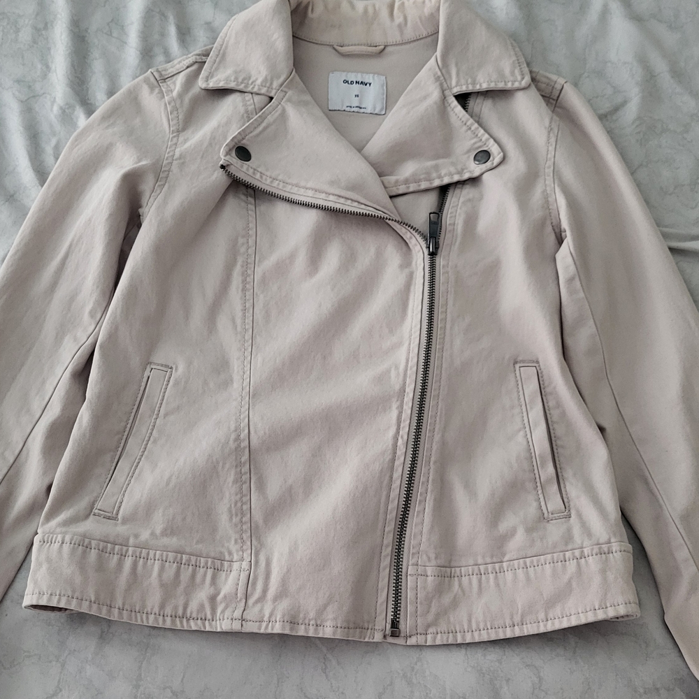 Old Navy Women's Light Tan Utility Jacket